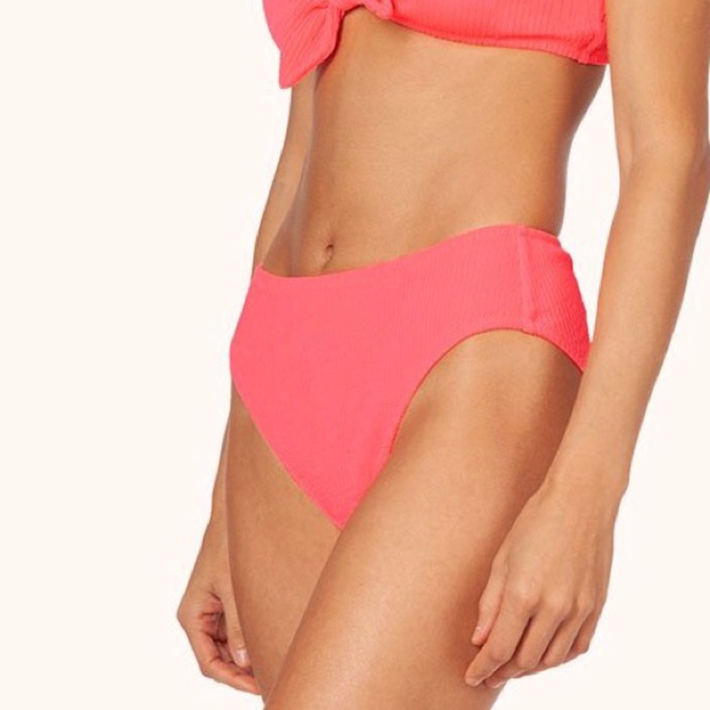 Lively 80s Ruched High Waisted Pink Bottoms